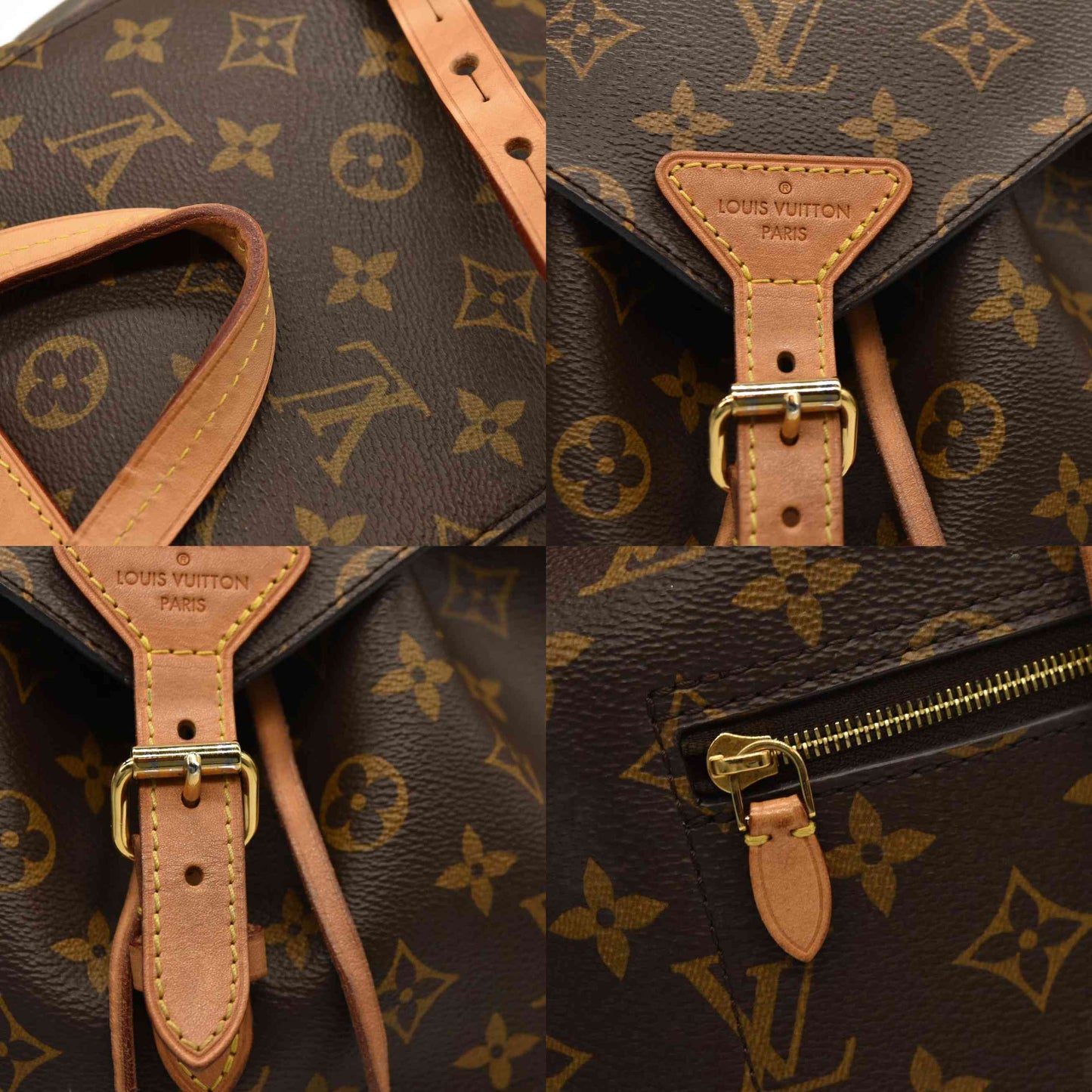 Louis Vuitton  Monogram Montsouris NM Backpack SP0138