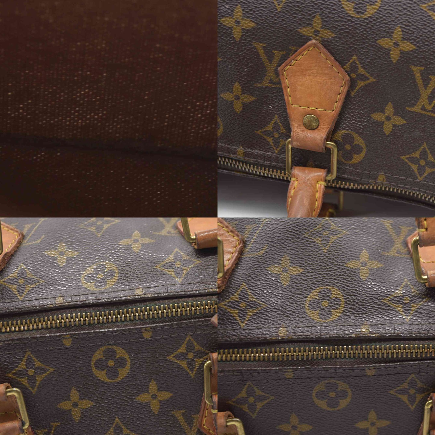 $1620 Louis Vuitton Monogram Speedy 30 SD4089 2009