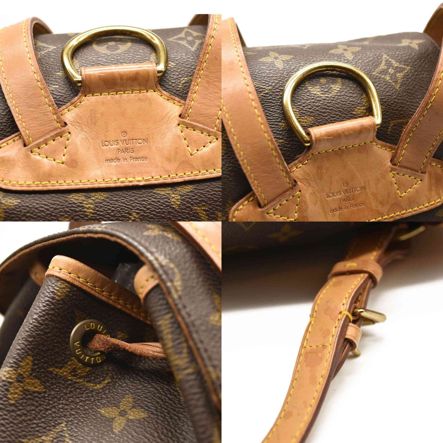 LOUIS VUITTON Monogram Montsouris MM Backpack SP0958