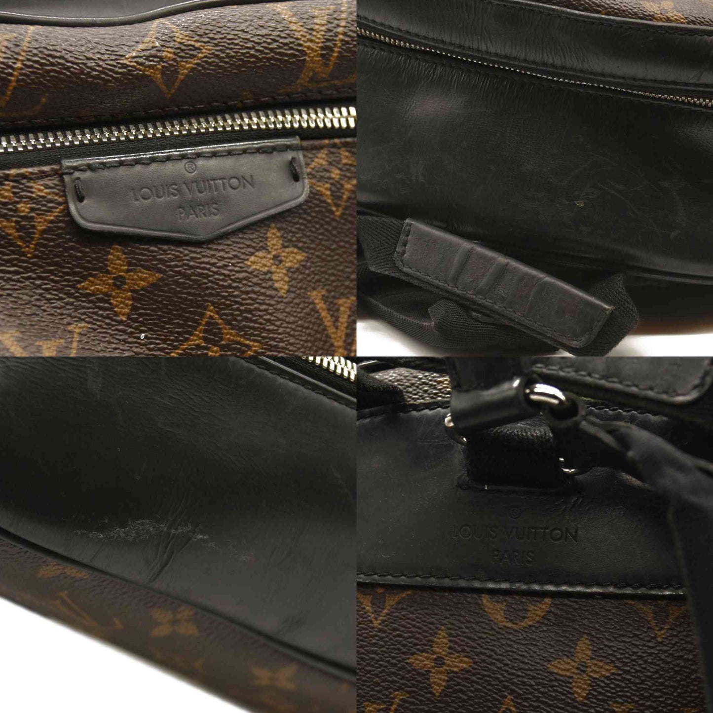 Louis Vuitton  Monogram Macassar Josh Backpack