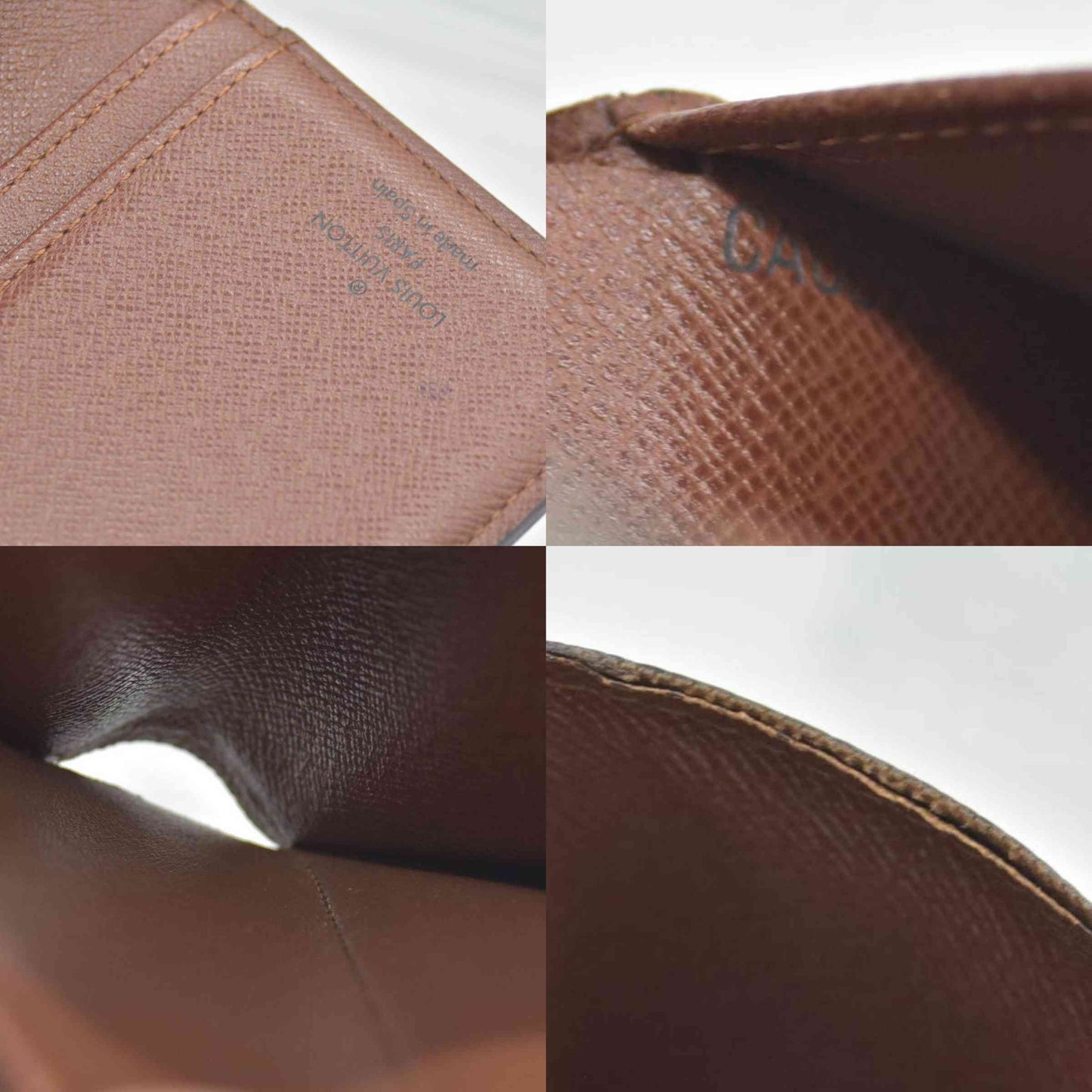 $750 2003 Louis Vuitton Kisslock French Wallet CONSIGNMENT CA0093