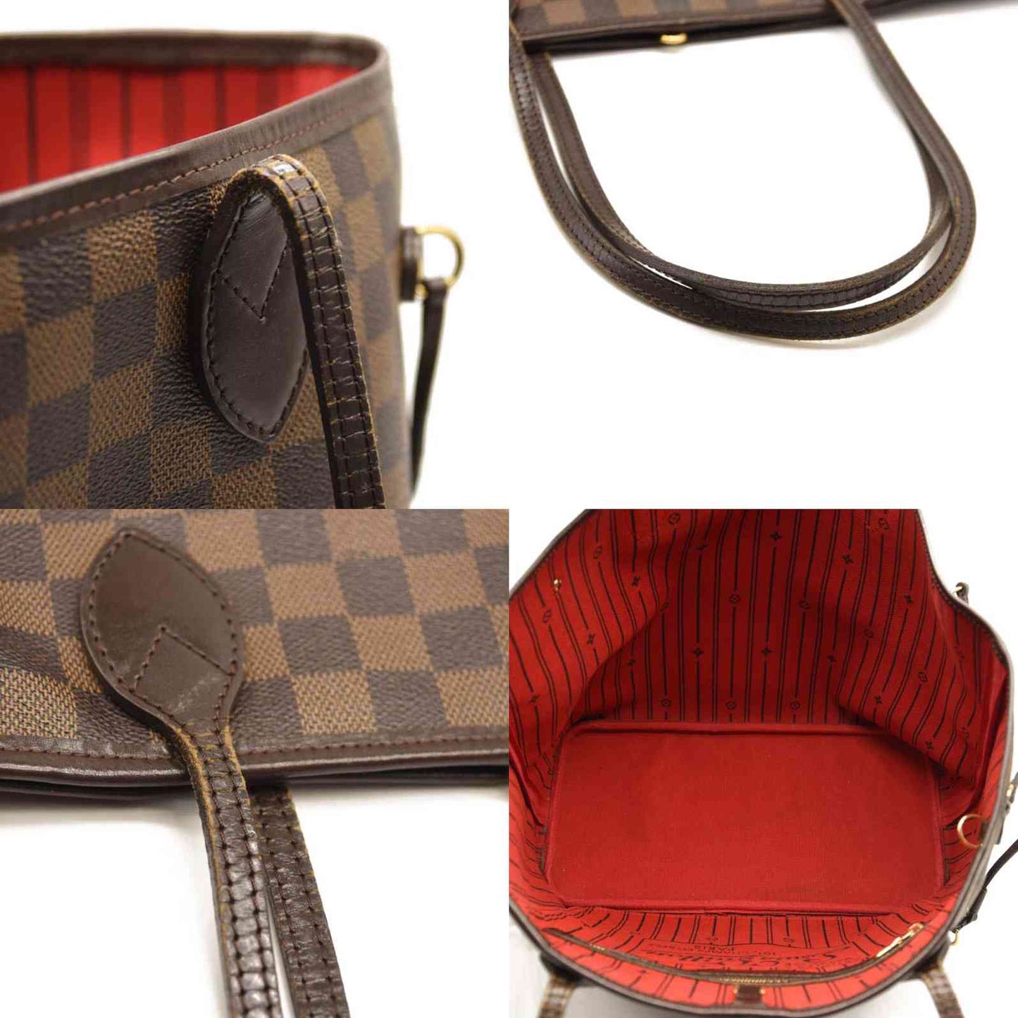 LOUIS VUITTON Damier Ebene Neverfull MM SP2079