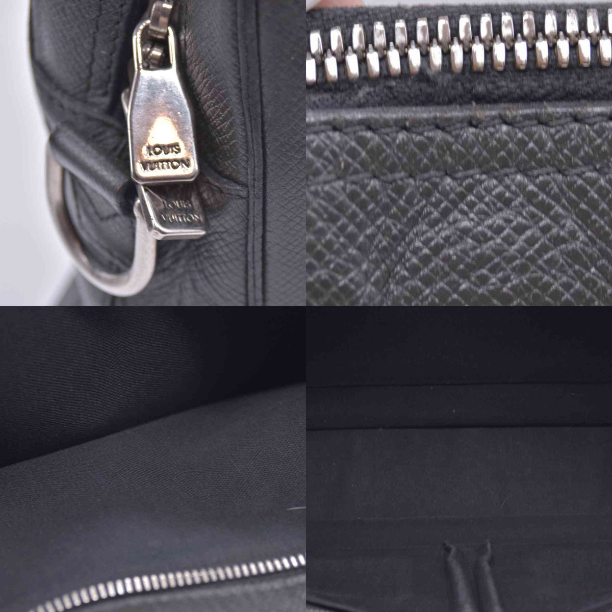 $2340 2014 Louis Vuitton  Taiga Leather Porte-Documents FL2134 CONSIGNMENT 10020935