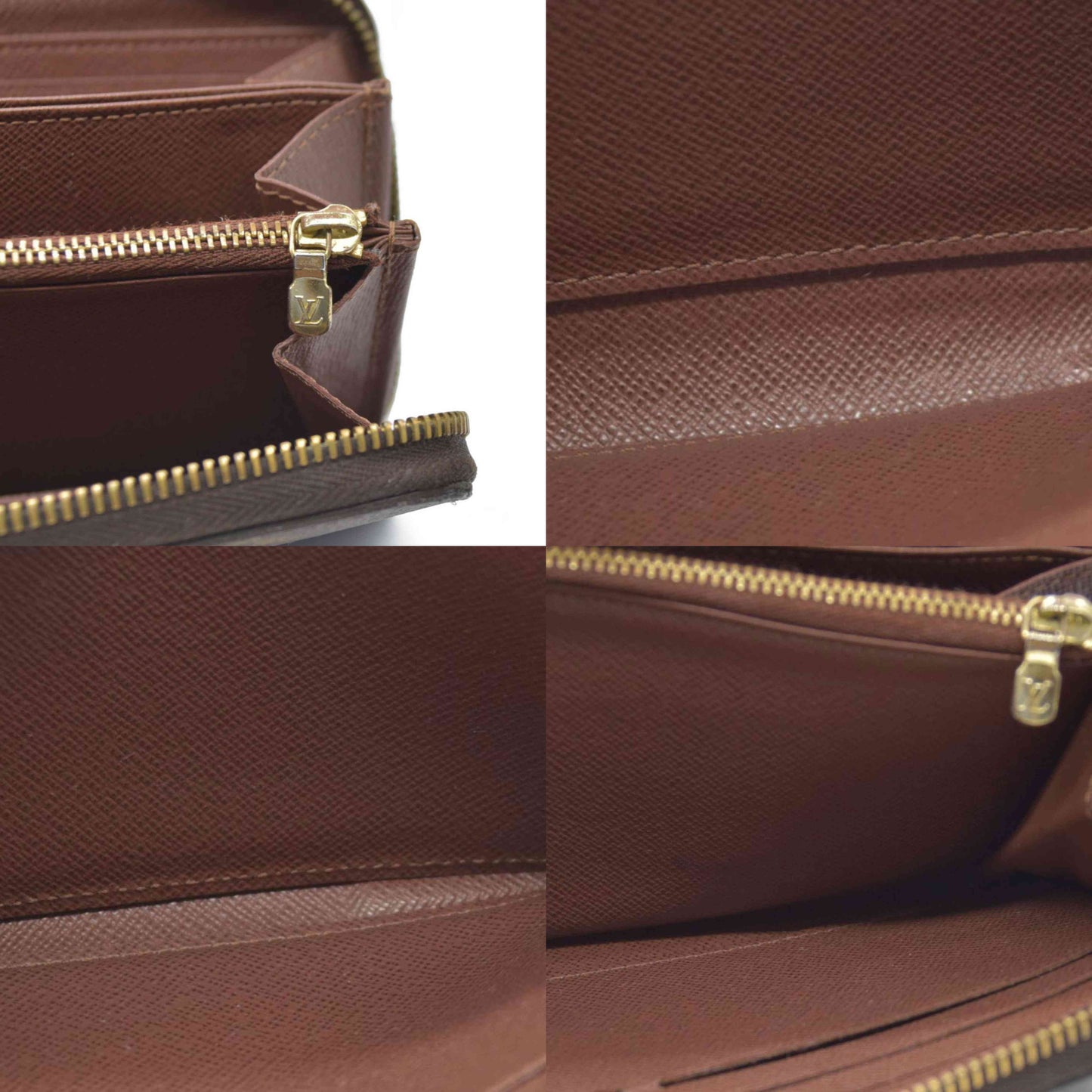 $915 Louis Vuitton Monogram Zippy Wallet GI8112