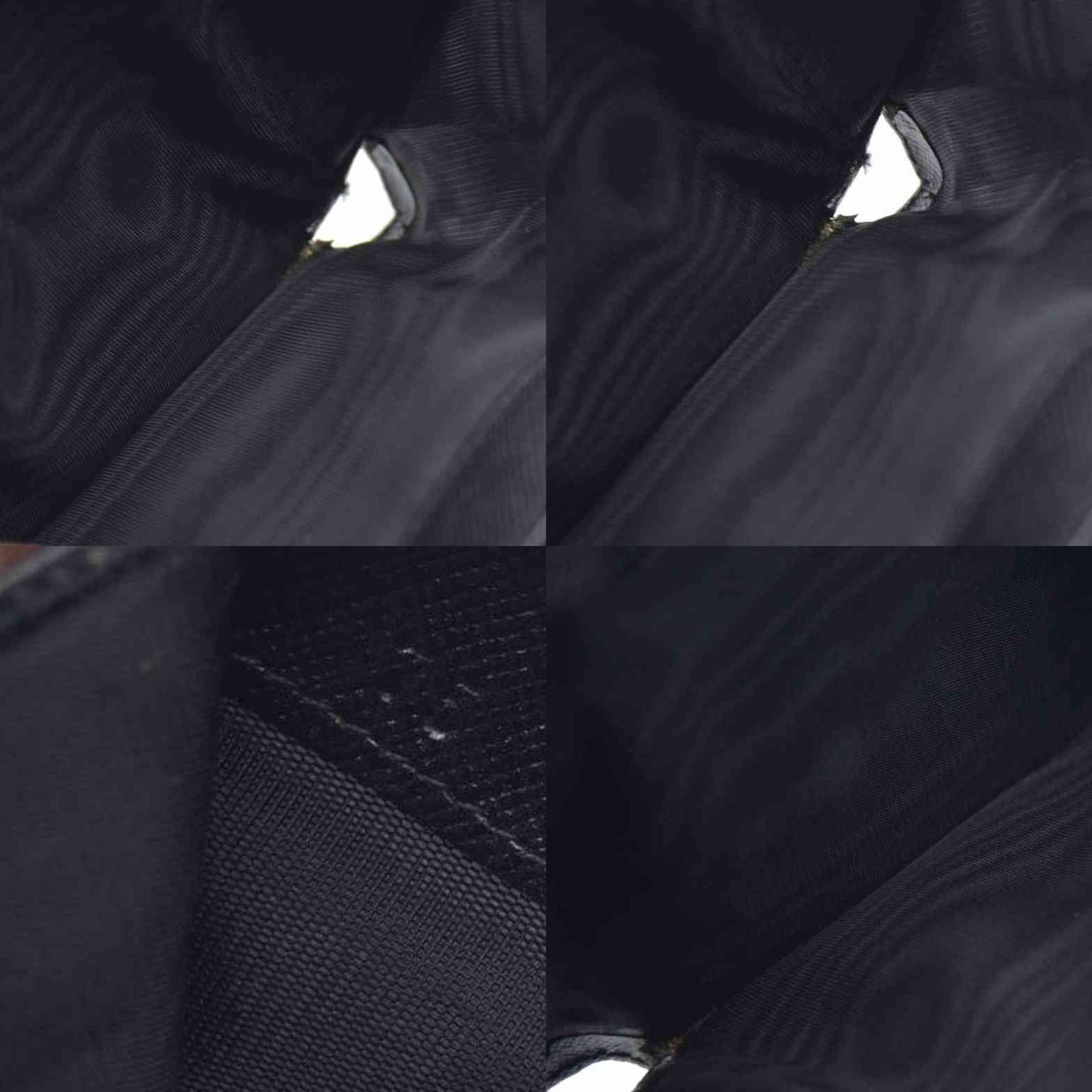 AUCTION $775 Prada  Saffiano Business Card Holder Nero Black