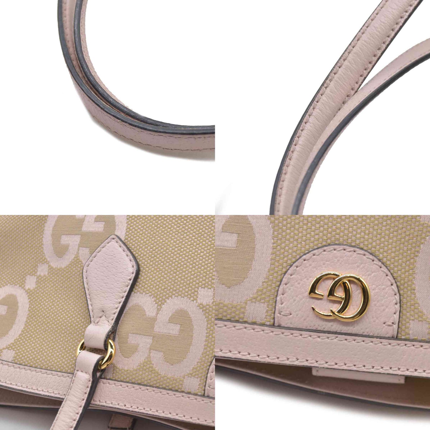 $1890 Gucci Jumbo GG Canvas Ophidia Large Shopping Tote