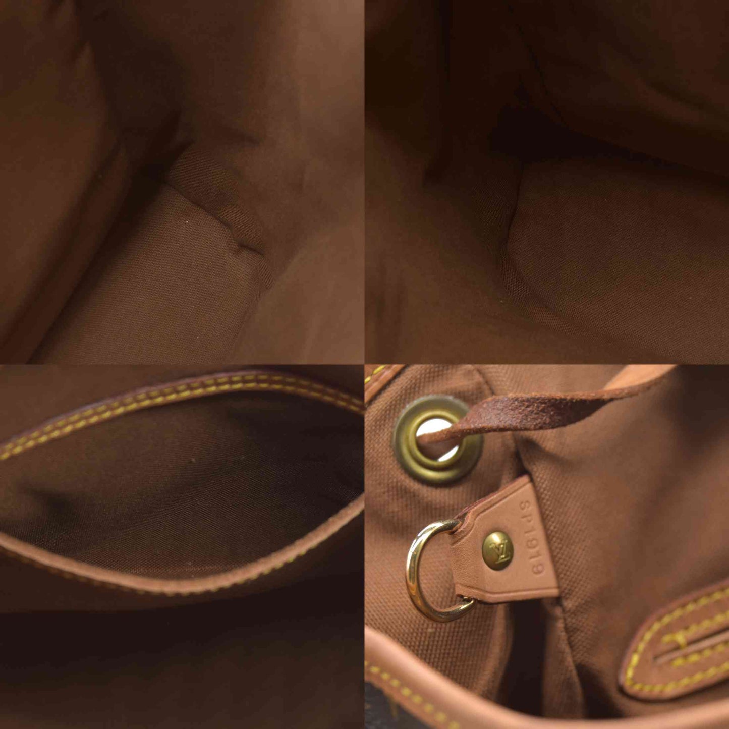 AUCTION $3550 Louis Vuitton  Monogram Montsouris MM Backpack SP1919