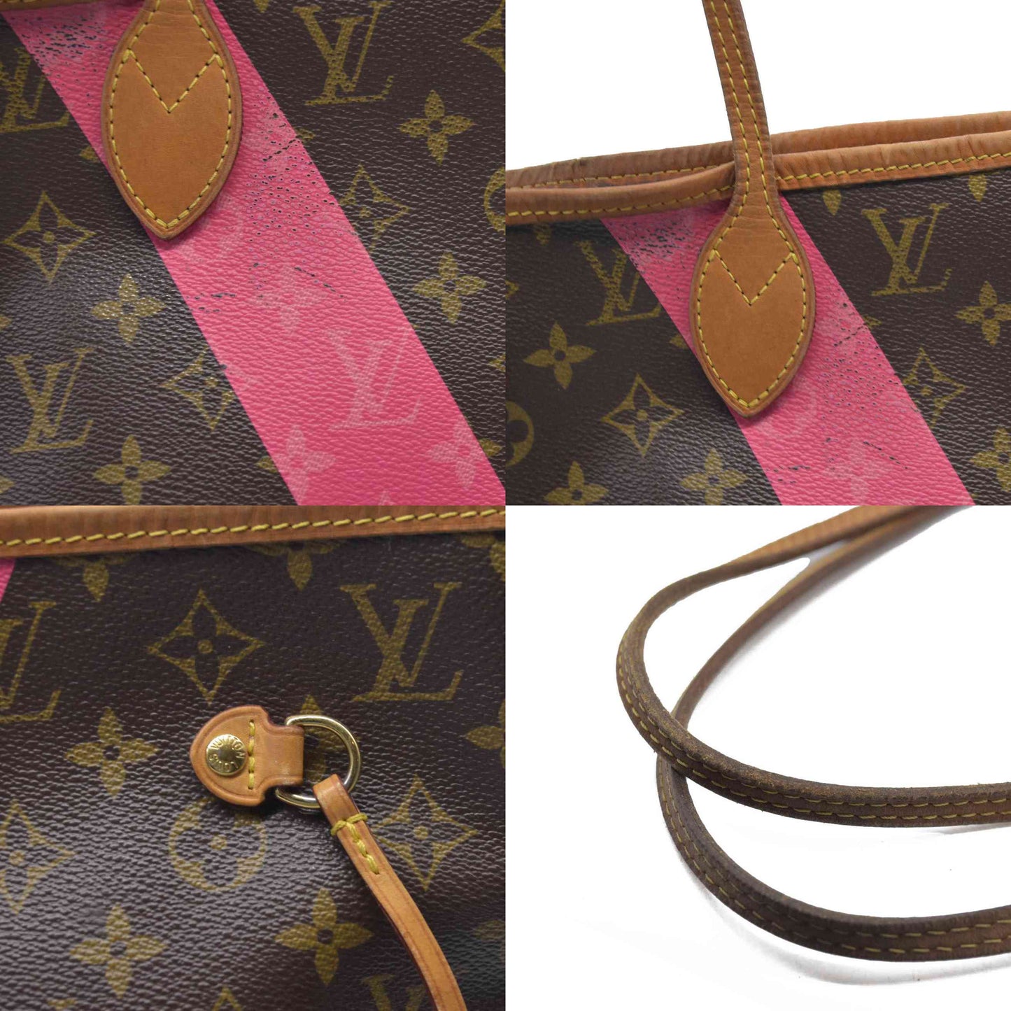 $2030 Louis Vuitton Monogram V Neverfull MM Grenade