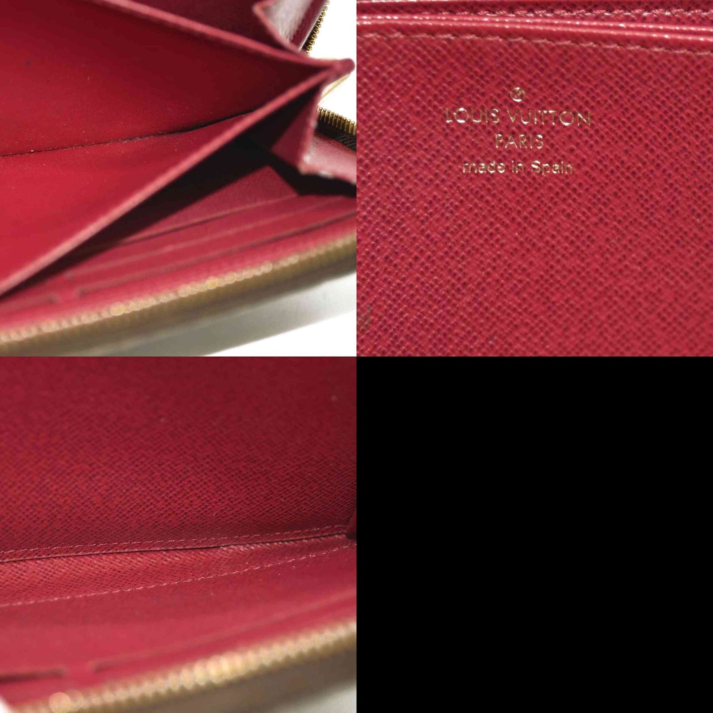 Louis Vuitton  Monogram Zippy Wallet Fuchsia GI0187