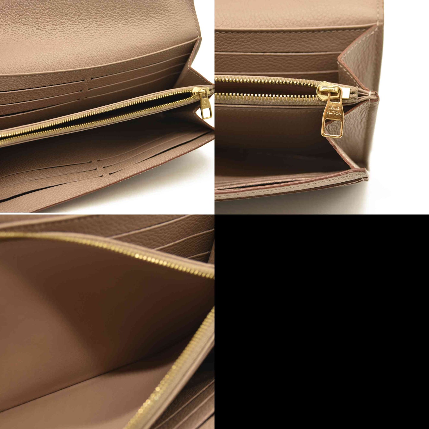 Louis Vuitton  Empreinte Sarah Wallet NM Tourterelle CA2138