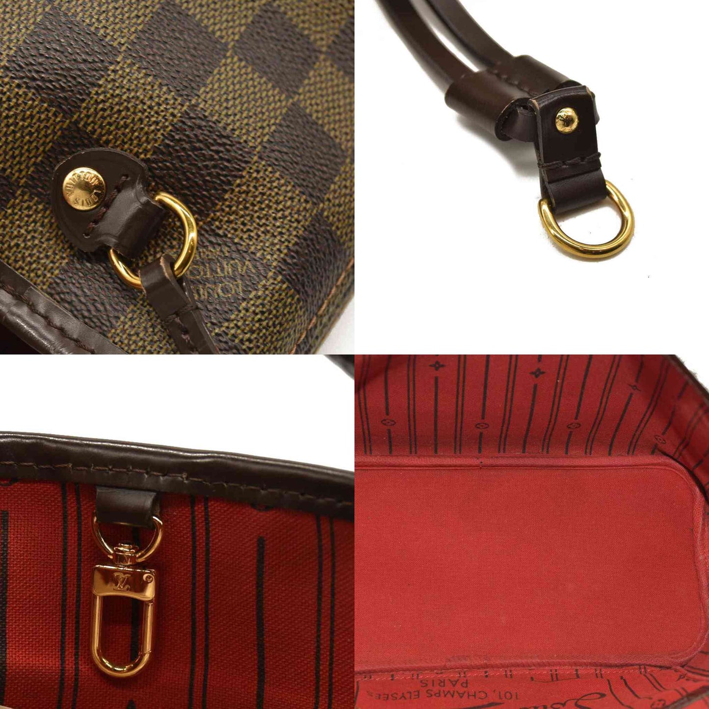 Louis Vuitton  Damier Ebene Neverfull PM VI2008