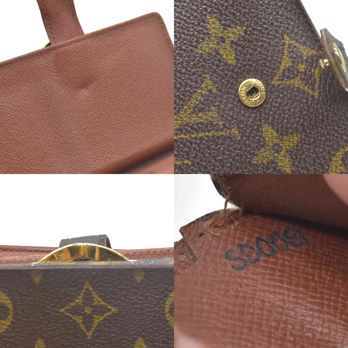 AUCTION $750 Louis Vuitton  Monogram French Purse Wallet SD0061