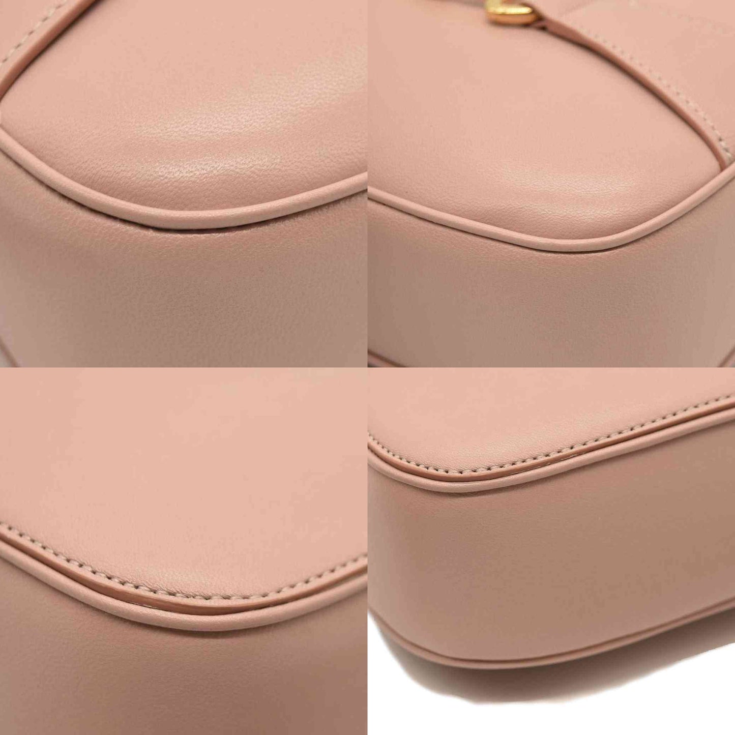 CELINE Calfskin Crecy Camera Bag Pink