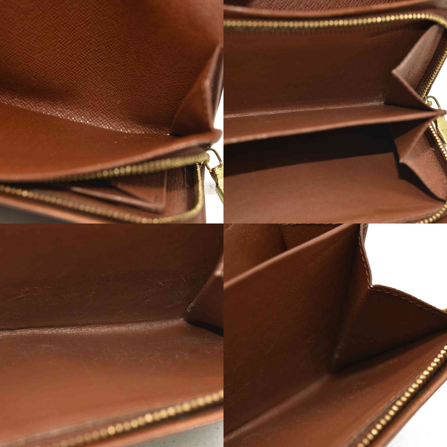 Louis Vuitton  Monogram Porte-Monnaie Billets Tresor Wallet SD1001