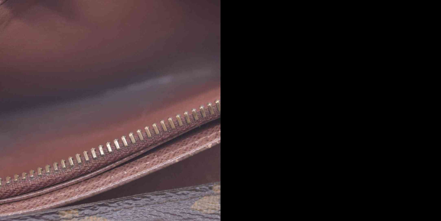 $550 Louis Vuitton Monogram Porte Tresor Etui Papiers Wallet