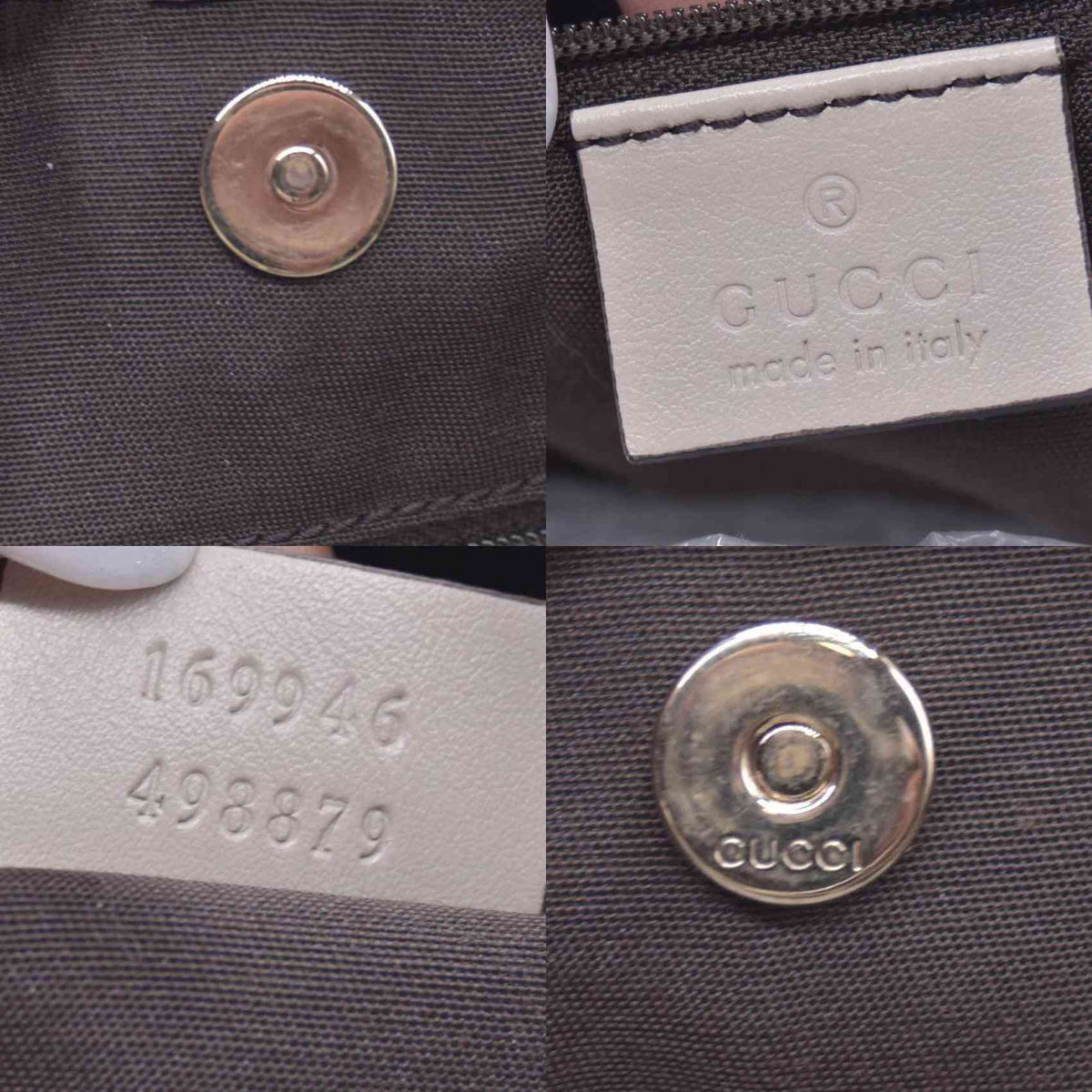 $1290 GUCCI GG Canvas Miss GG Tote Off White CONSIGNMENT