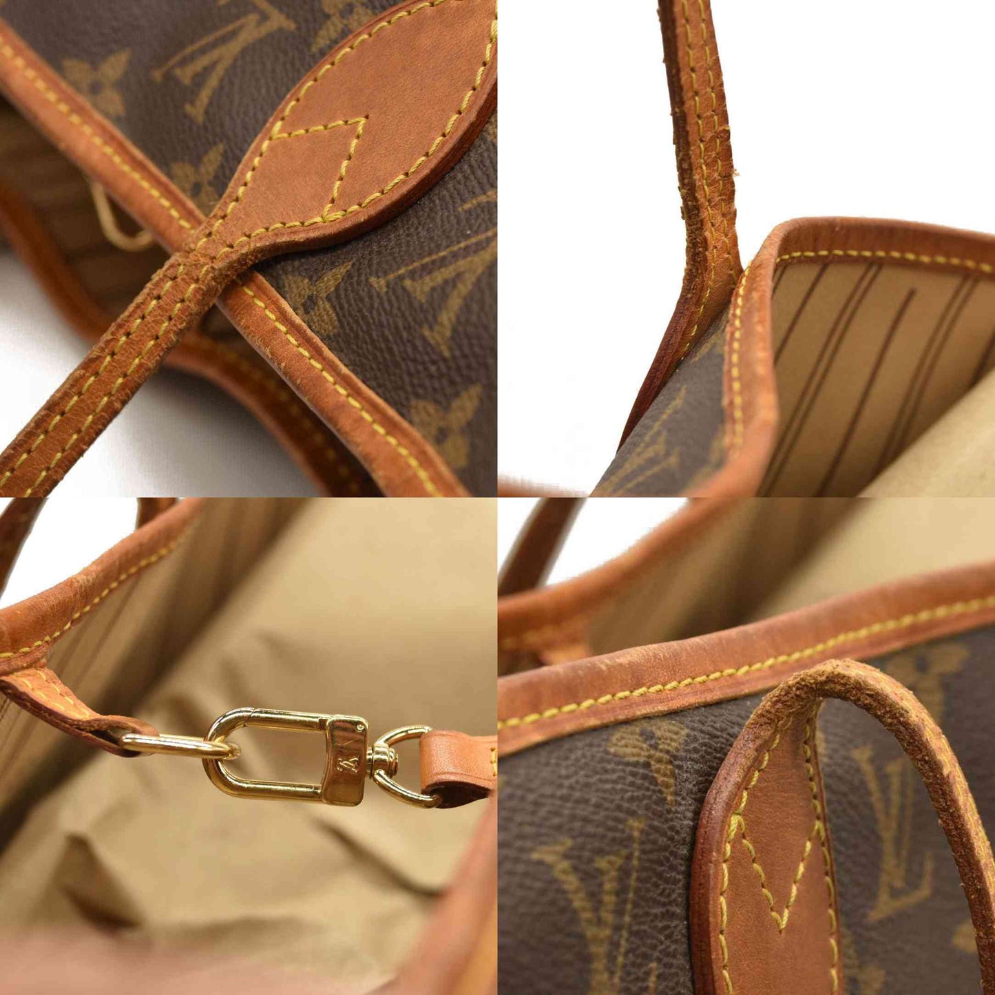 Louis Vuitton  Monogram Neverfull MM France AR0996