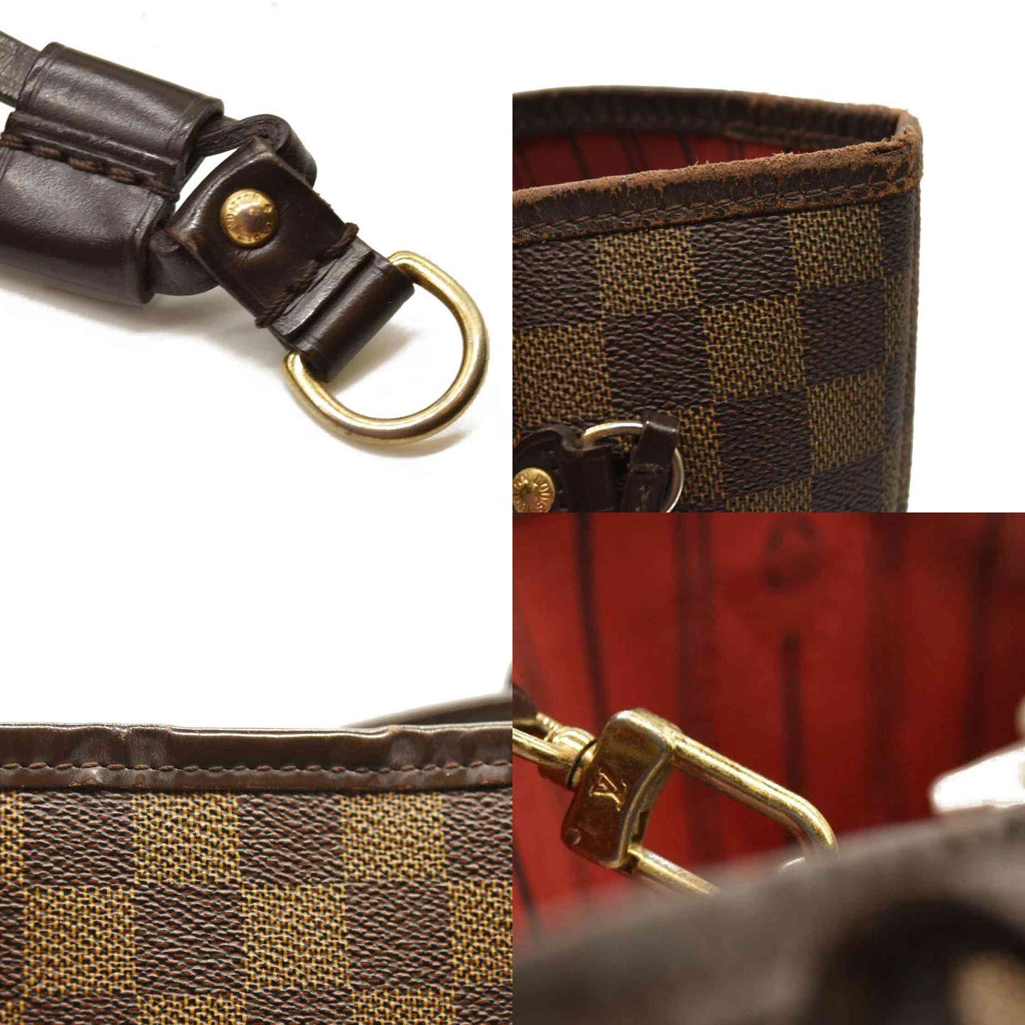 Louis Vuitton  Damier Ebene Neverfull MM