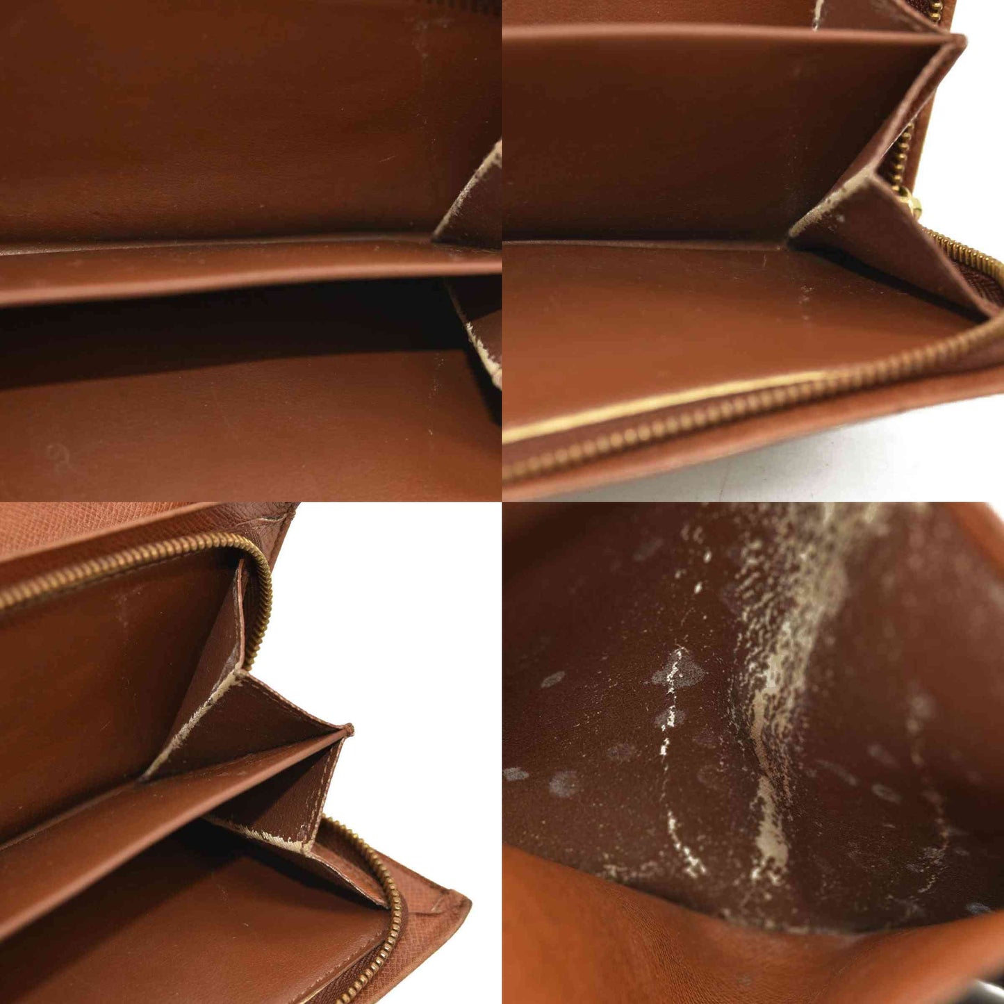 Louis Vuitton  Monogram Porte-Monnaie Billets Tresor Wallet MI1915