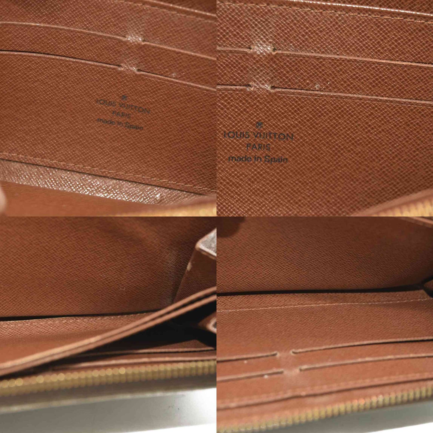 Louis Vuitton  Monogram Zippy Wallet CA2008