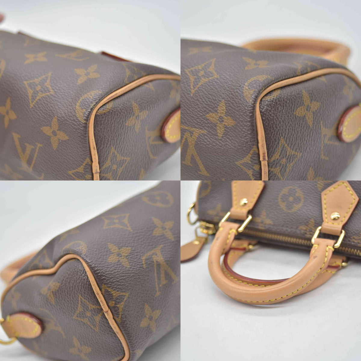 $1960 2022 Louis Vuitton Monogram Nano Speedy Bandouliere TY3212 10020484
