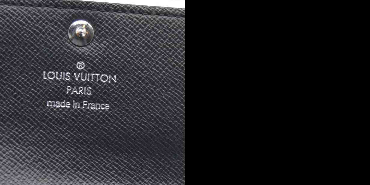 AUCTION $345 Louis Vuitton Damier Graphite Multicles 6 Ring Key Case Black CT3009