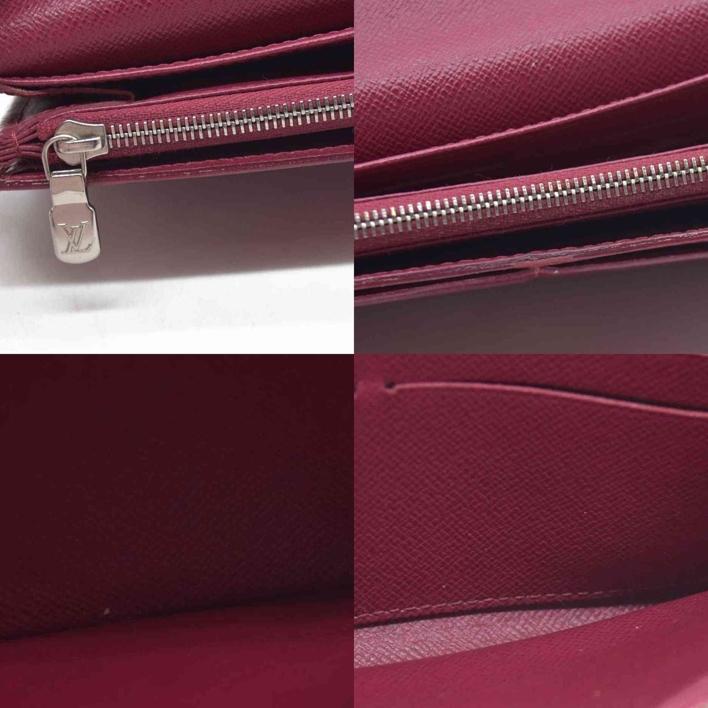 $770 LOUIS VUITTON Epi Sarah Bifold Long Wallet