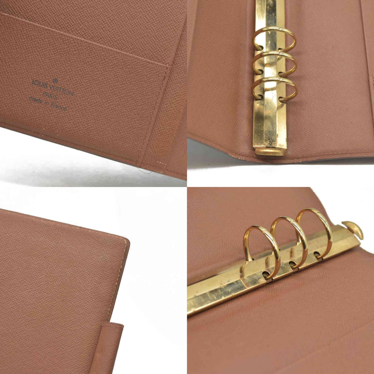 Louis Vuitton  Monogram Large Ring Agenda Cover MI0927