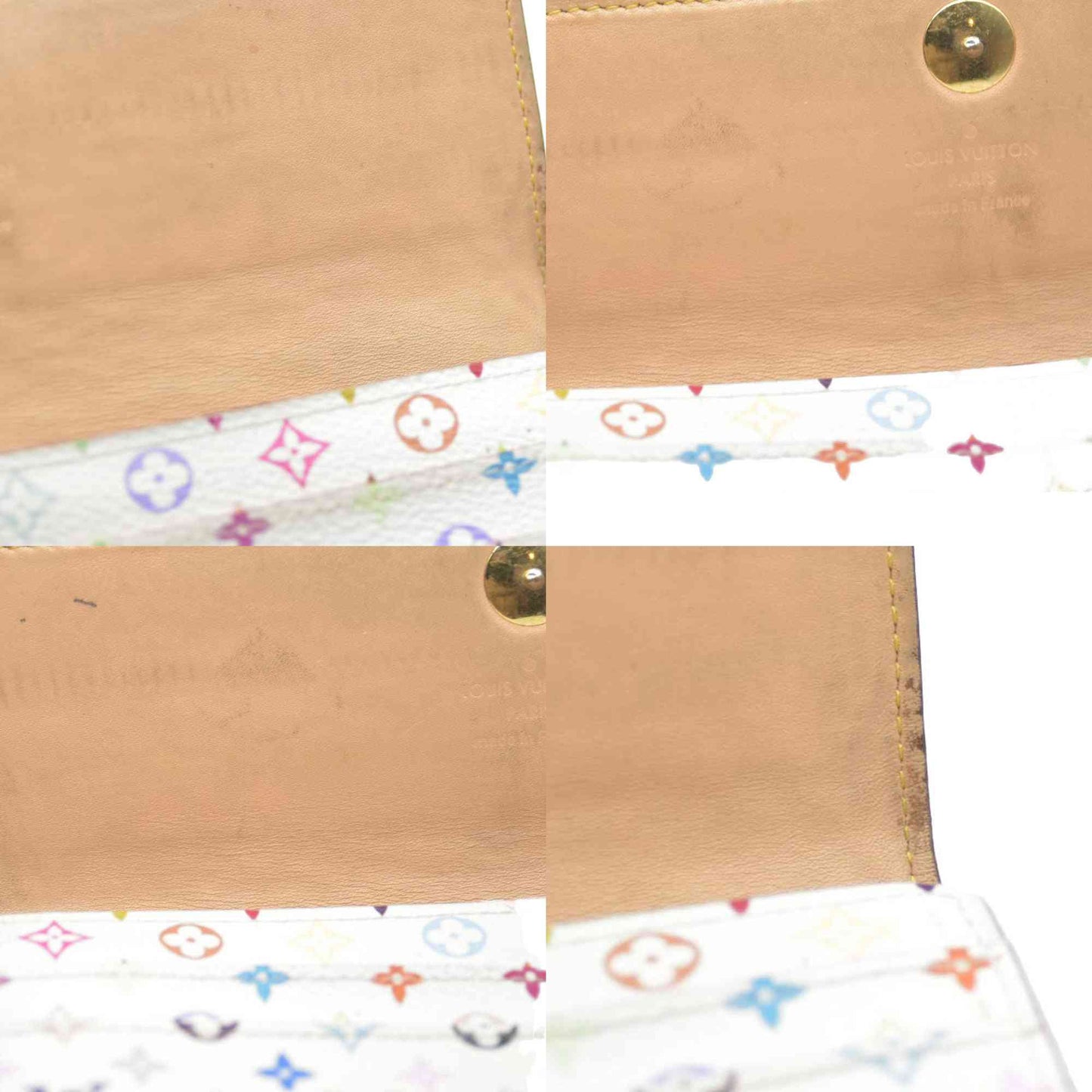 Louis Vuitton Monogram Multicolor Portefeiulle Sarah Long Bifold Wallet  TH0028