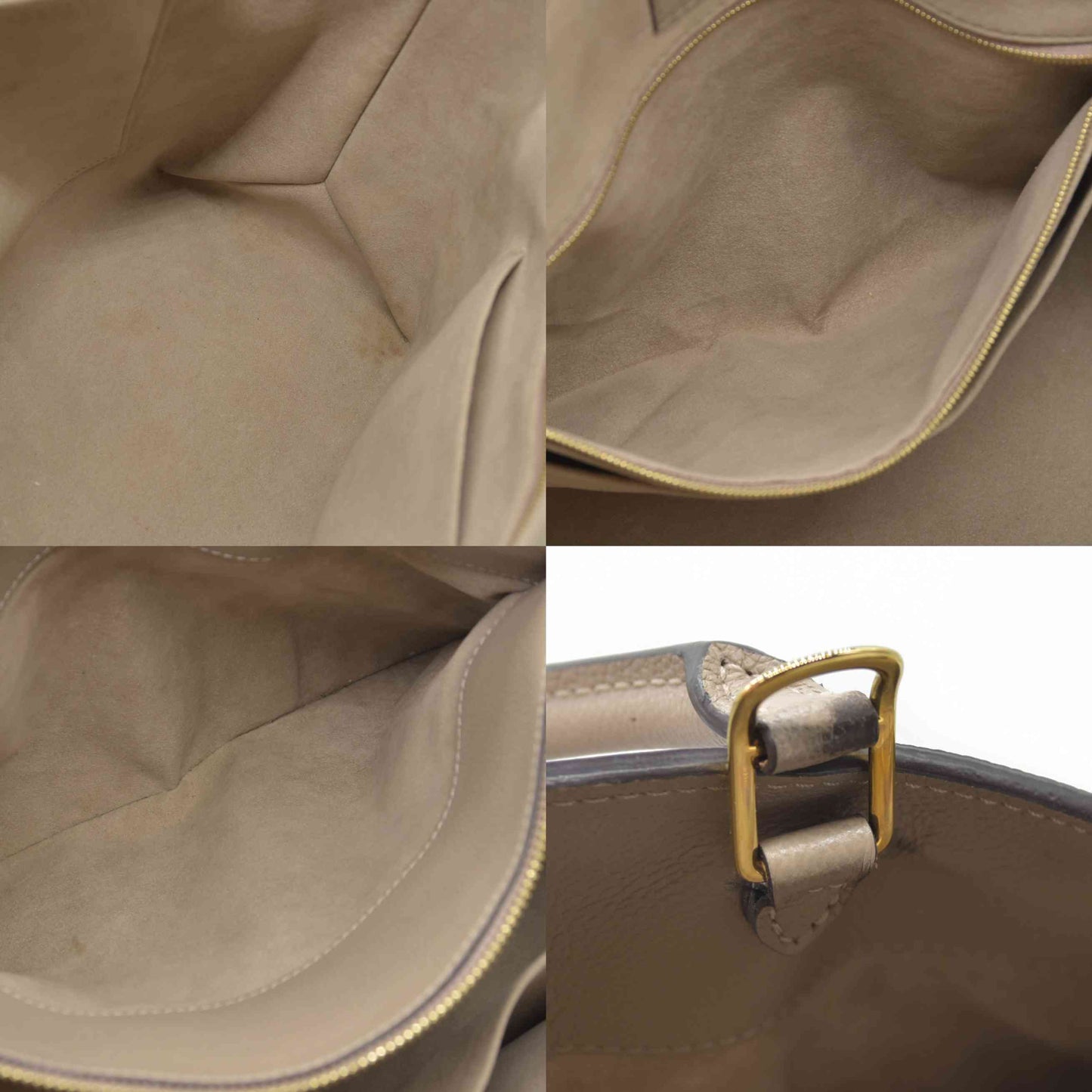 $3800 Louis Vuitton Empreinte Monogram Giant Grand Palais Tourterelle
