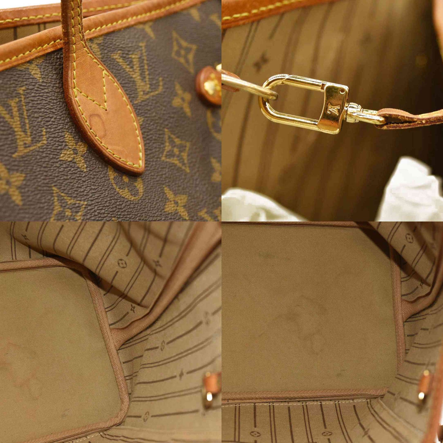 Louis Vuitton  Monogram Neverfull MM AR4060