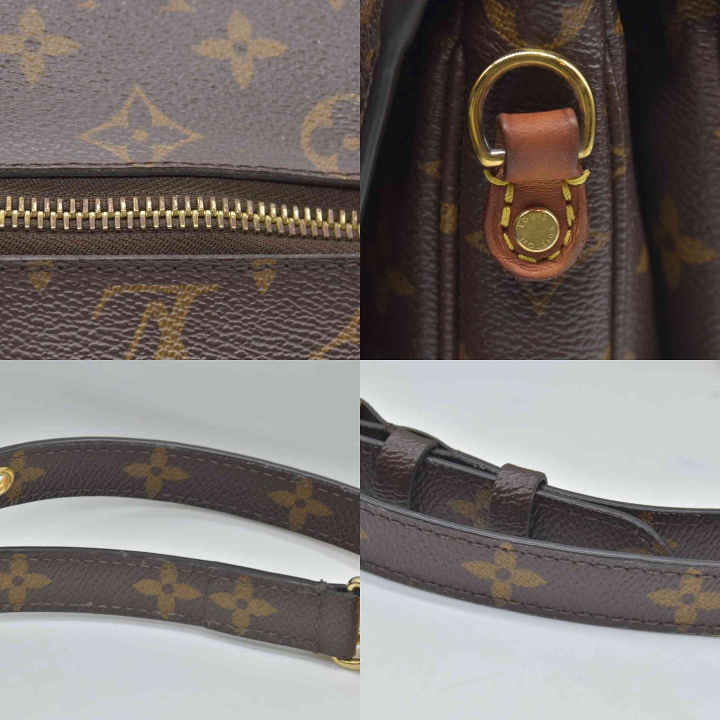 $2750 2019 Louis Vuitton  Monogram Pochette Metis AR2189