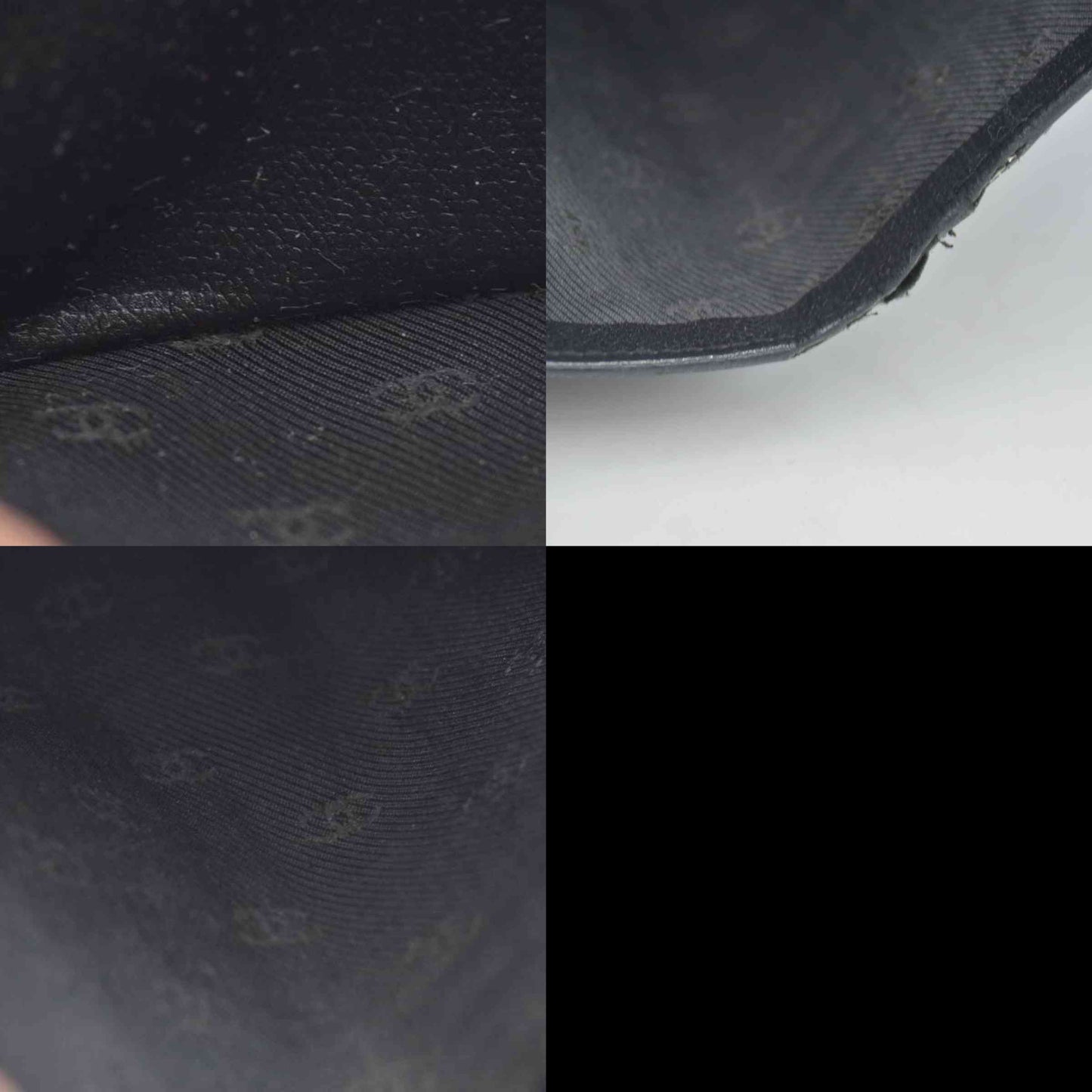 $925 Chanel  Interlocking CC Logo Leather Wallet CONSIGNMENT