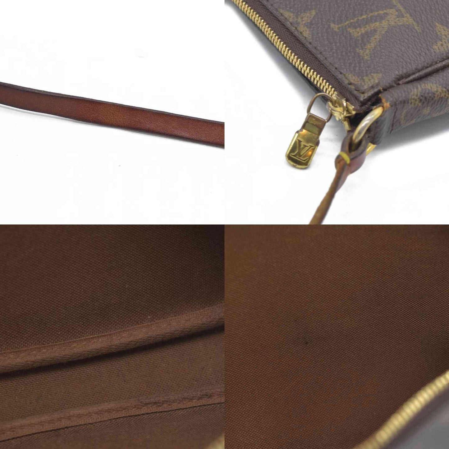 $1290 Louis Vuitton  Monogram Pochette Accessories