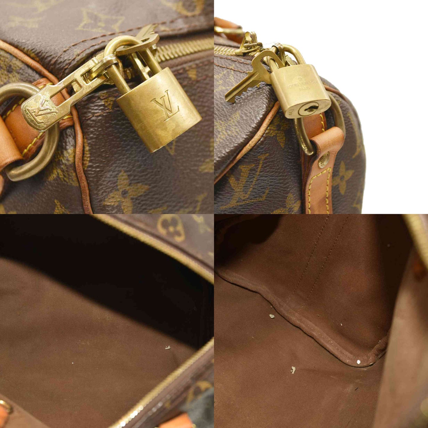 LOUIS VUITTON Monogram Speedy Bandouliere 30 MB4175