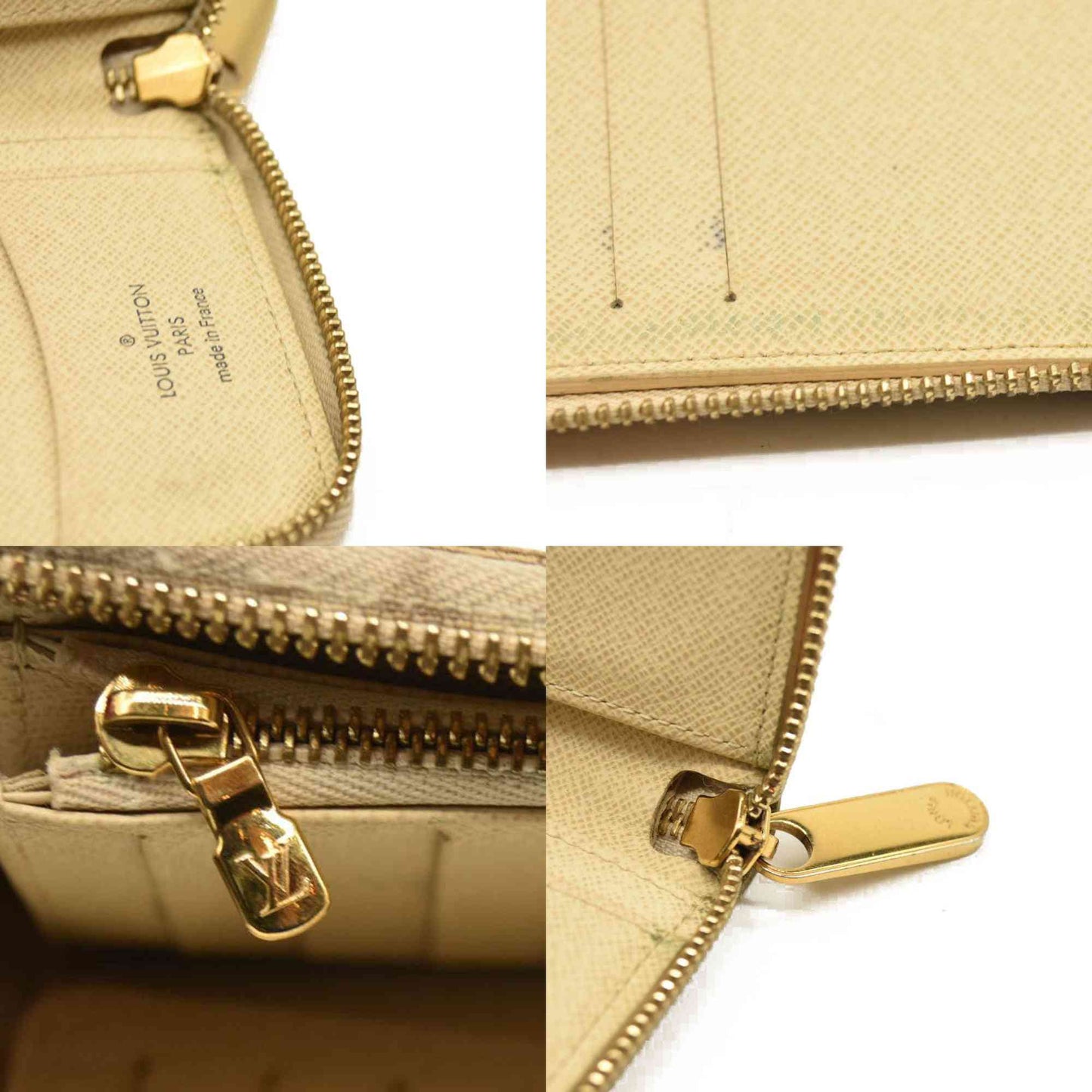 Louis Vuitton  Damier Azur Zippy Organizer Wallet MI5111