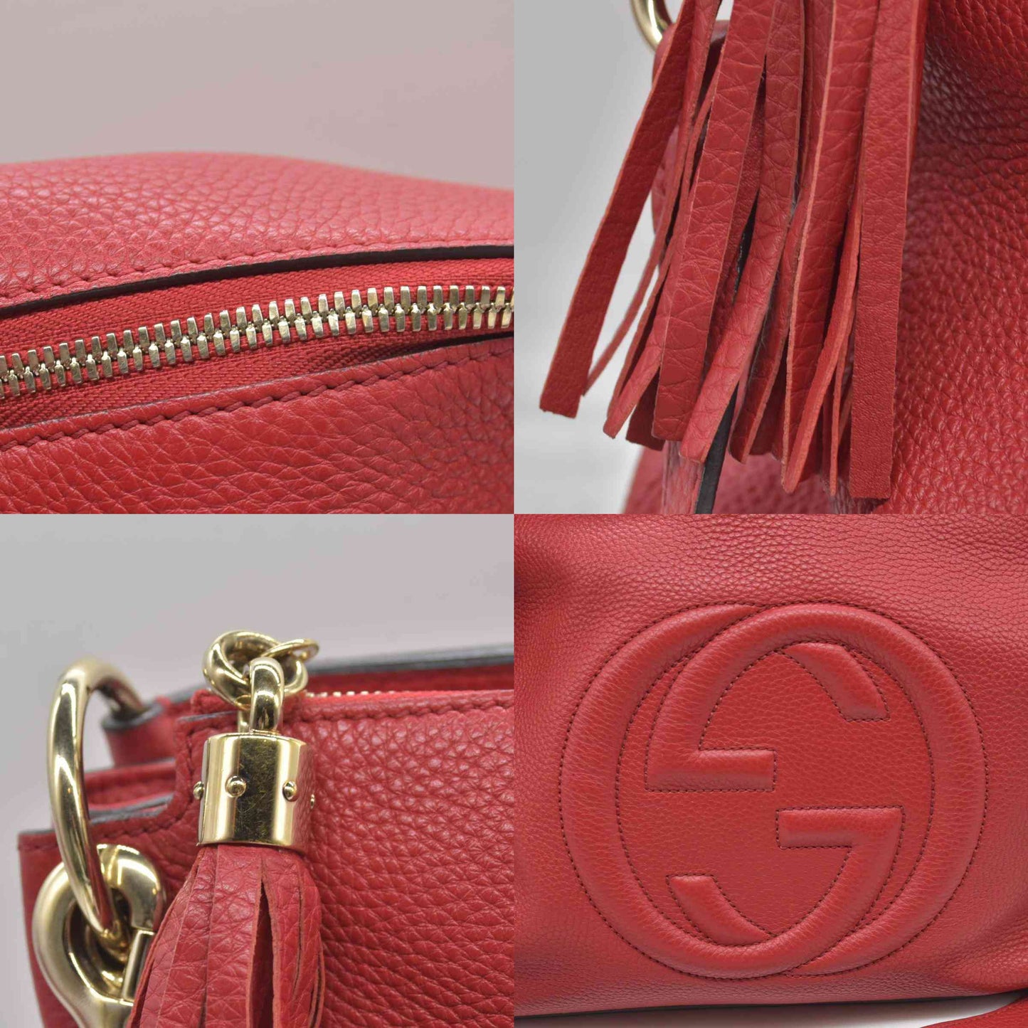 $1980 Gucci  Leather Soho Convertible