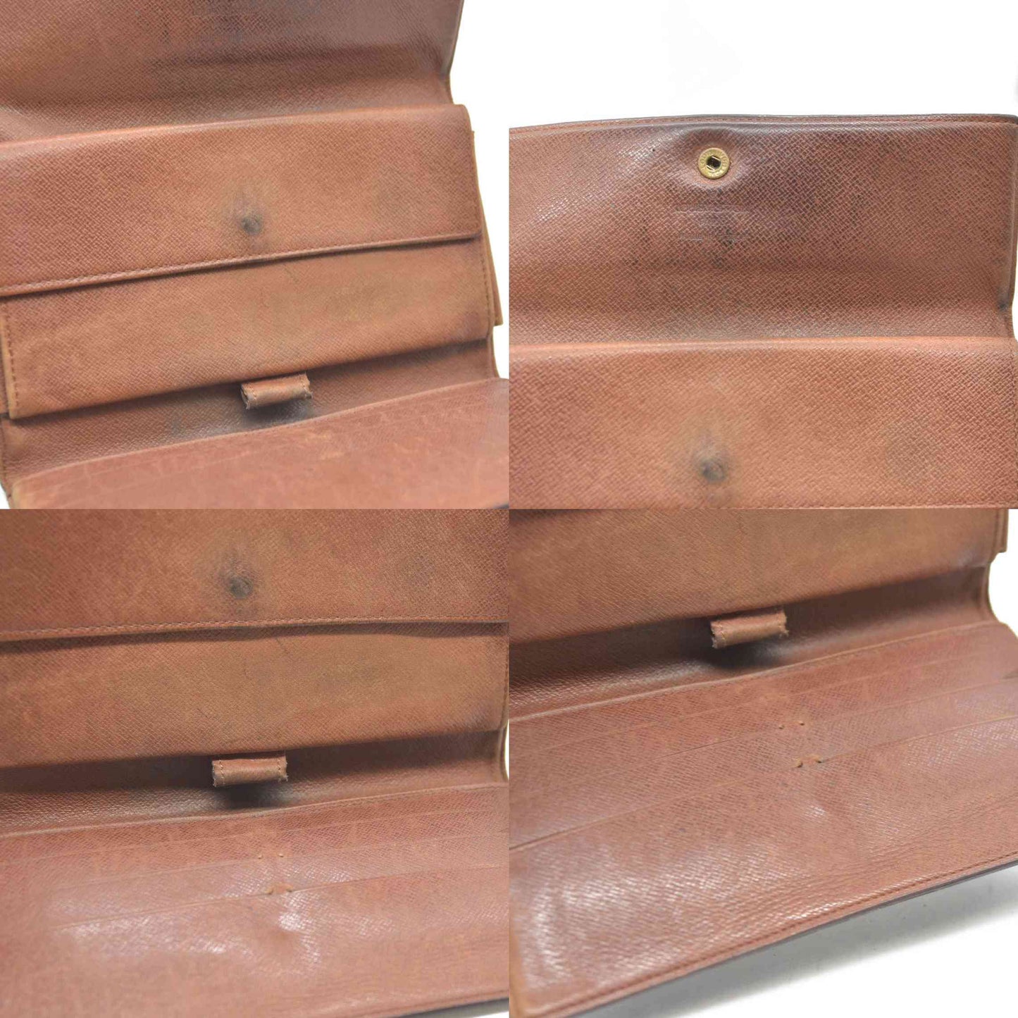 Louis Vuitton Monogram Porte Tresor International Trifold Long Wallet CA1924