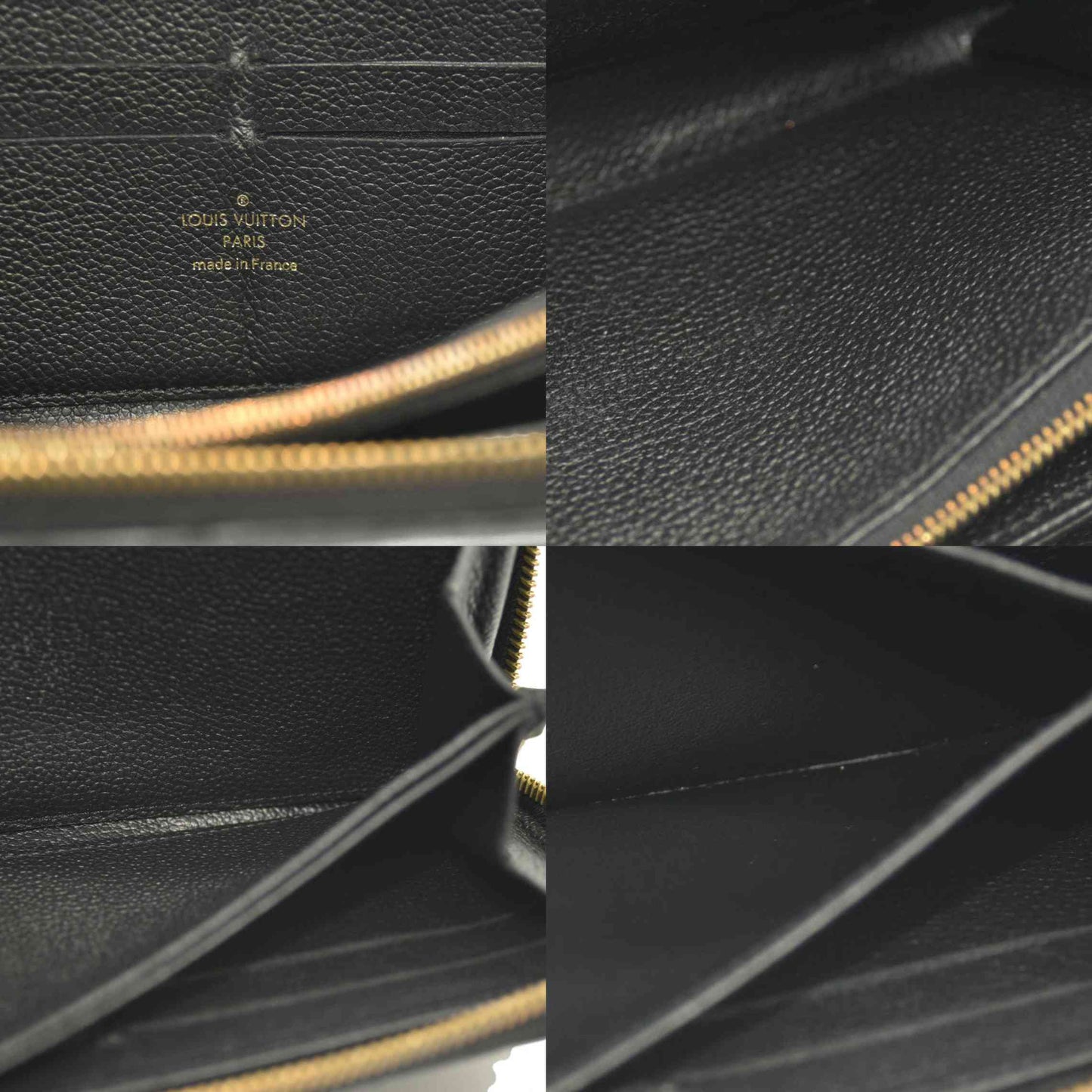 Louis Vuitton  Empreinte Zippy Wallet Black