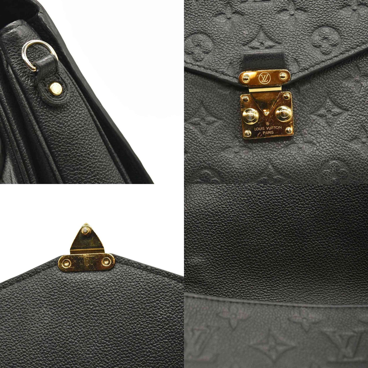 LOUIS VUITTON Empreinte Pochette Metis Black