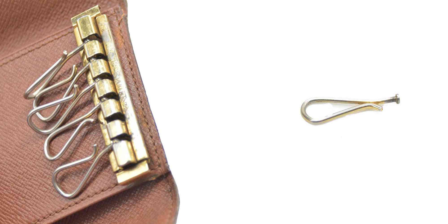 Louis Vuitton Monogram Multicles 6 Ring Key Case Brown