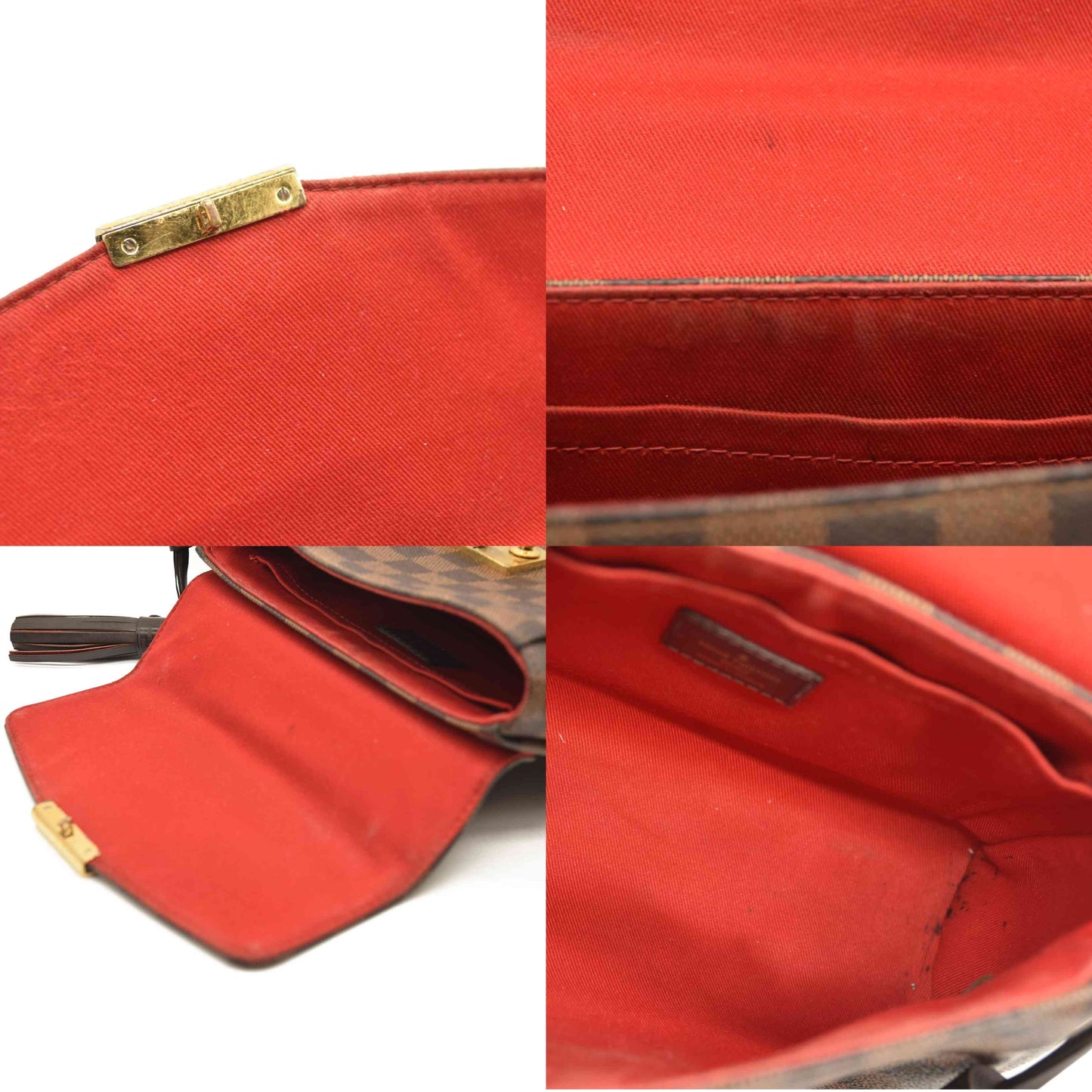 LOUIS VUITTON Damier Ebene Croisette