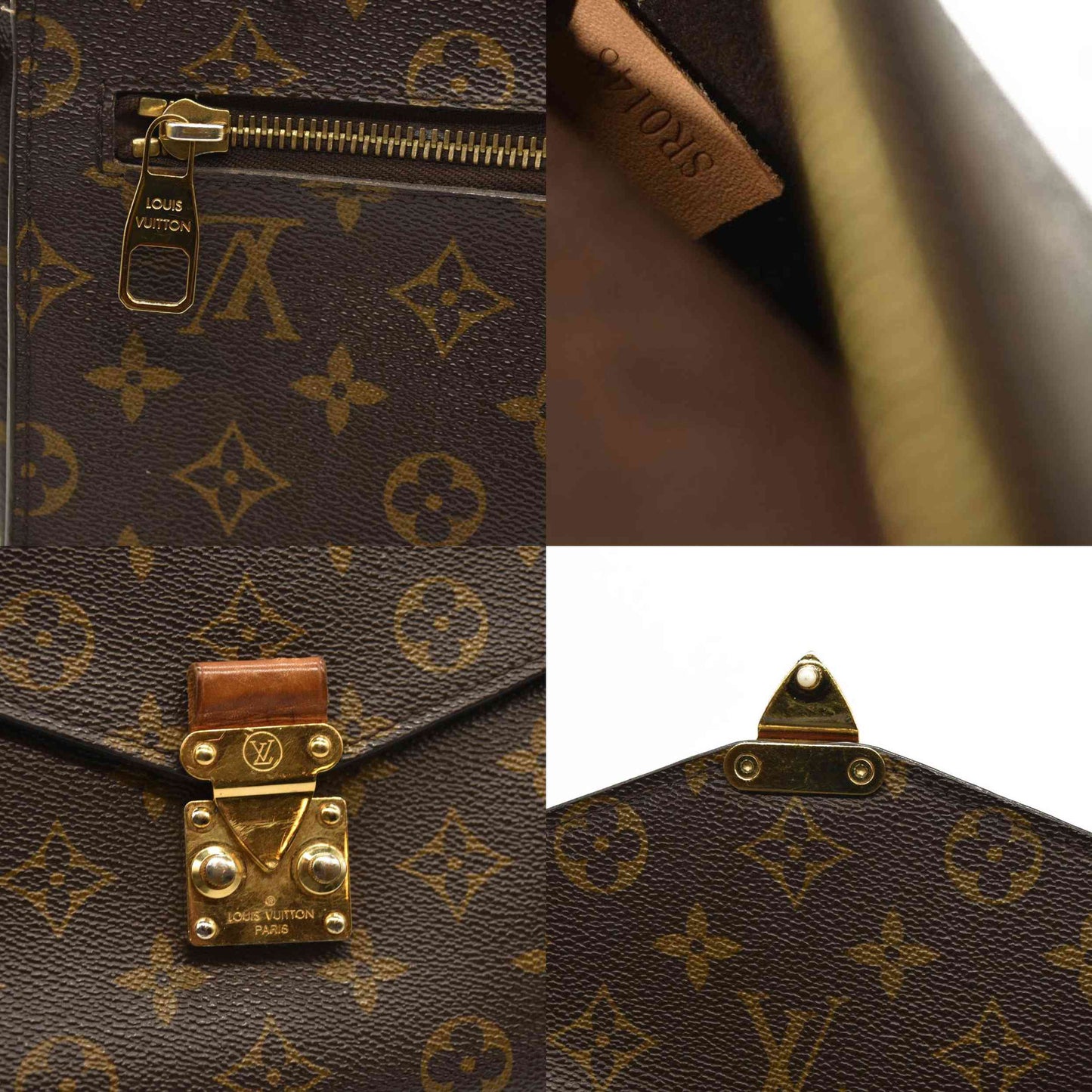 Louis Vuitton  Monogram Pochette Metis  SR0148