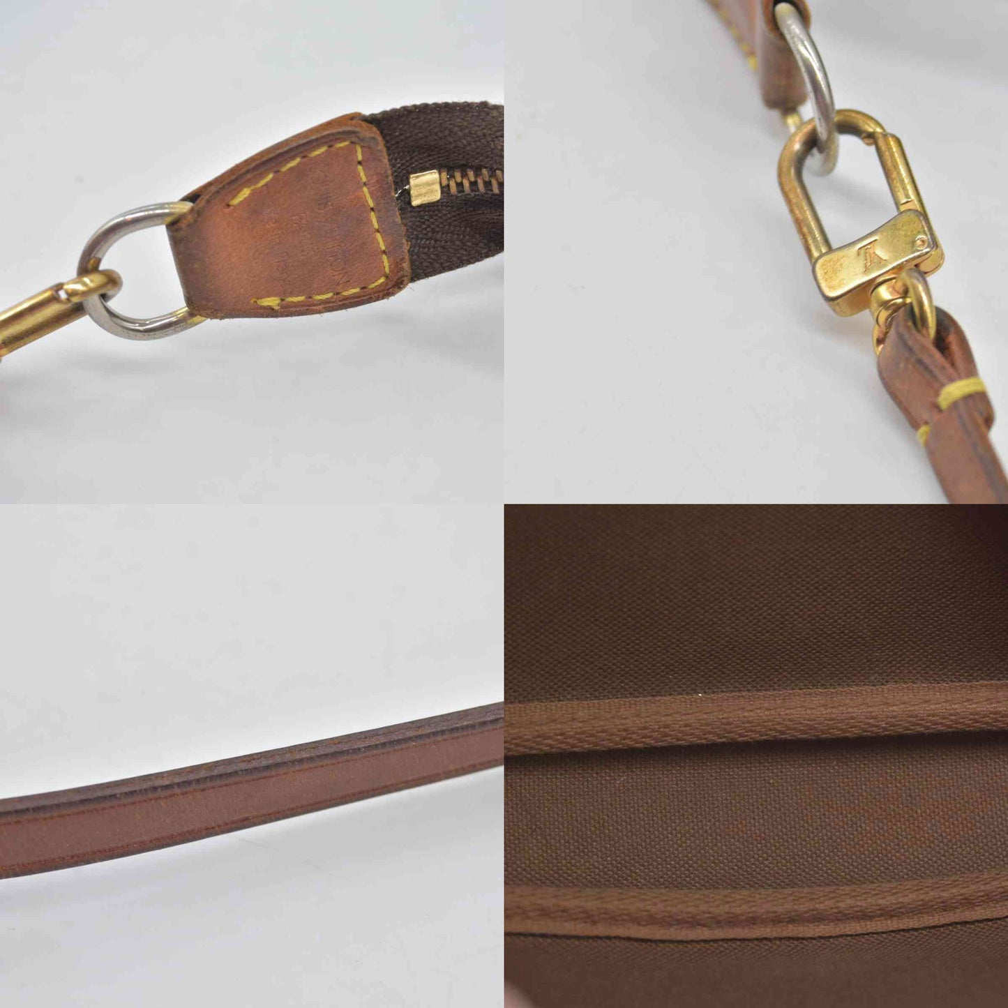 $1660 Louis Vuitton Monogram Pochette Accessories Pouch Bag AR1020