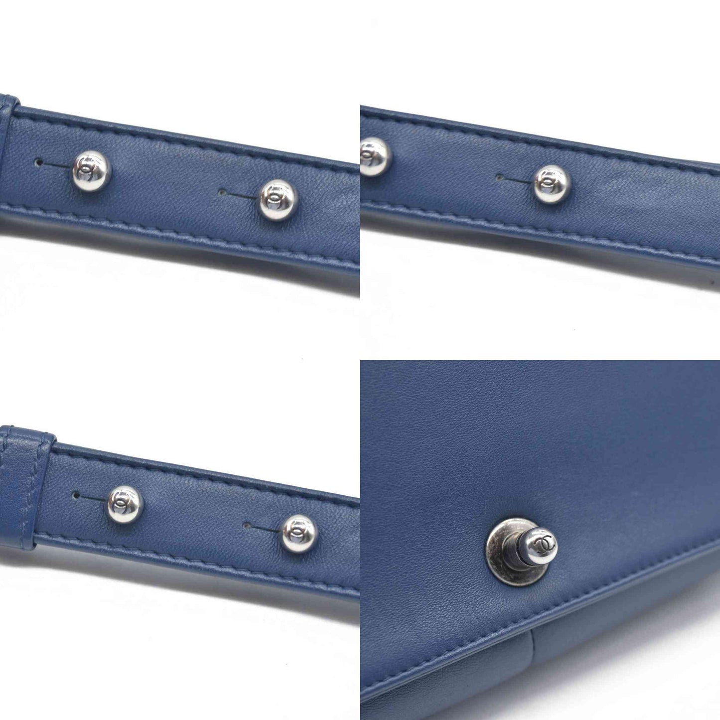 $7000 Chanel Boy Flap Bag Chevron Wrinkled Lambskin New Medium