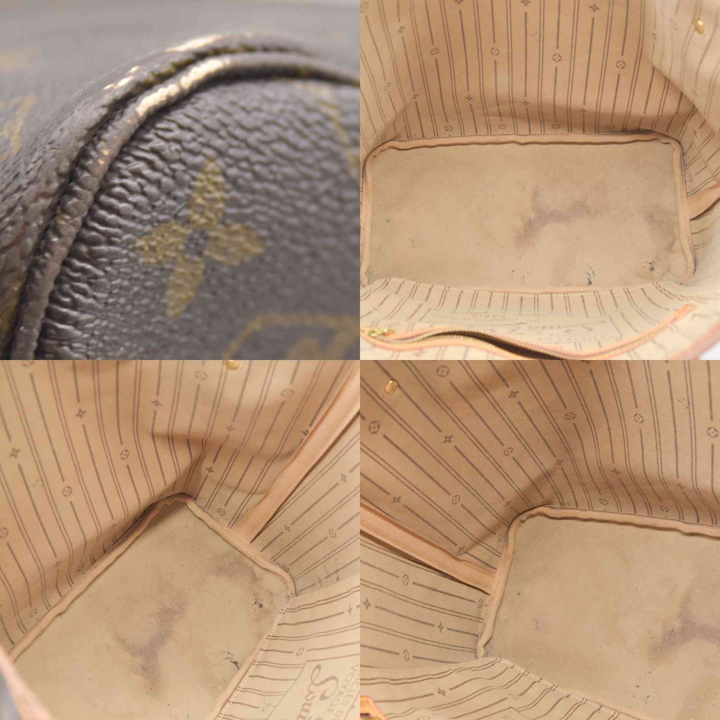 Louis Vuitton  Monogram Neverfull MM 2009 $2170 SD3069