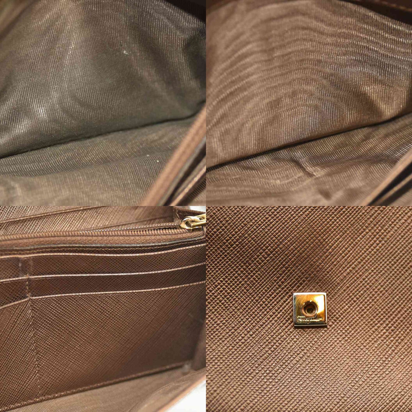 Ferragamo Gancini Bifold wallet