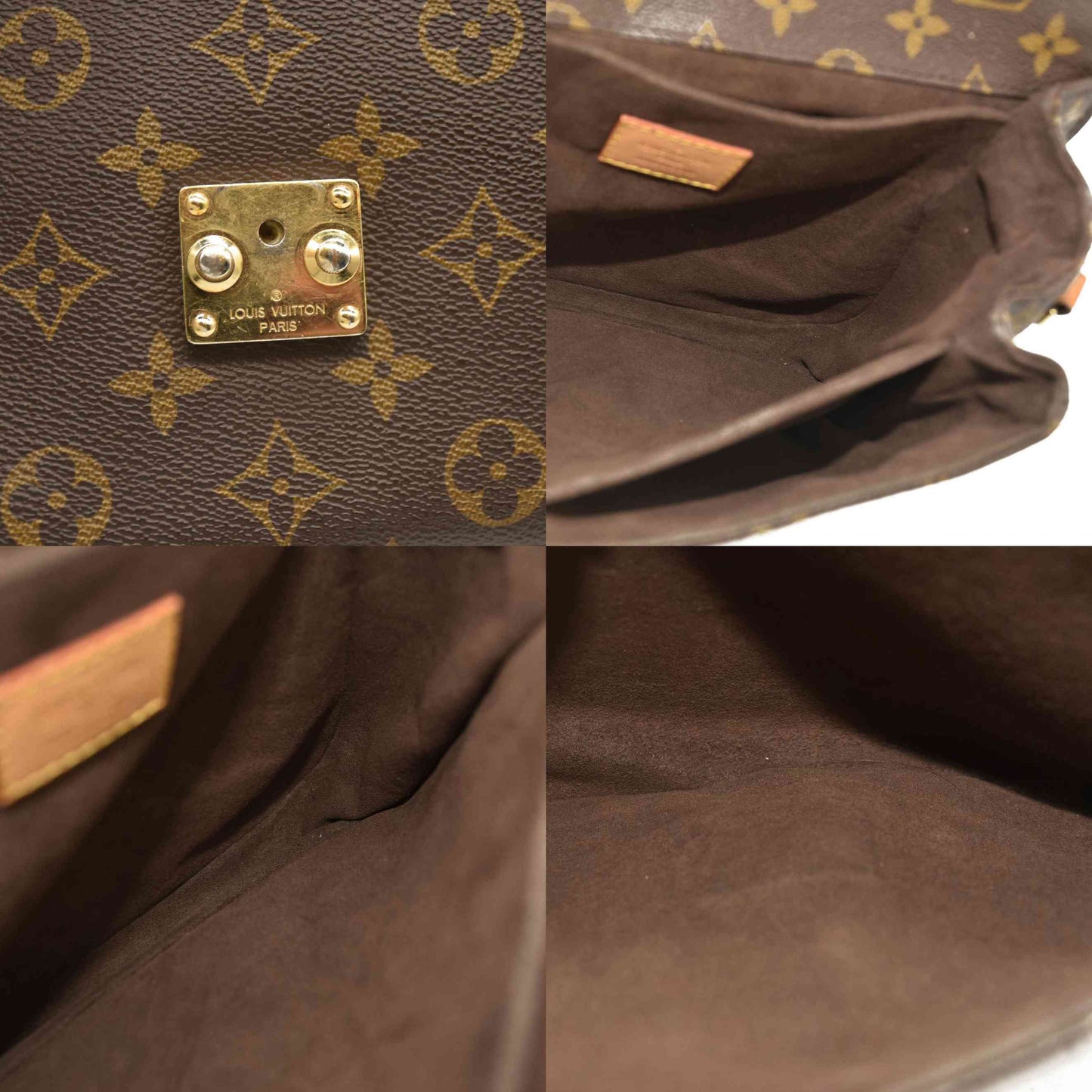 LOUIS VUITTON  Monogram Pochette Metis SR1157