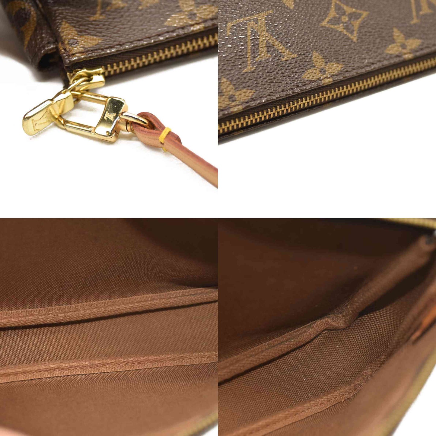 LOUIS VUITTON Monogram Pochette Accessories  AR0928