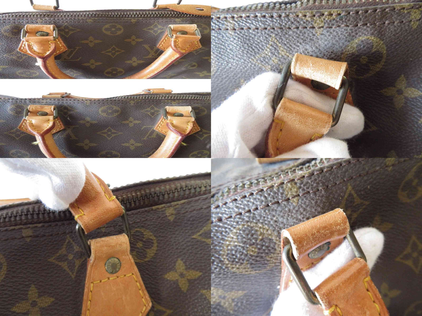 Louis Vuitton Monogram Speedy 30 Hand Bag 853